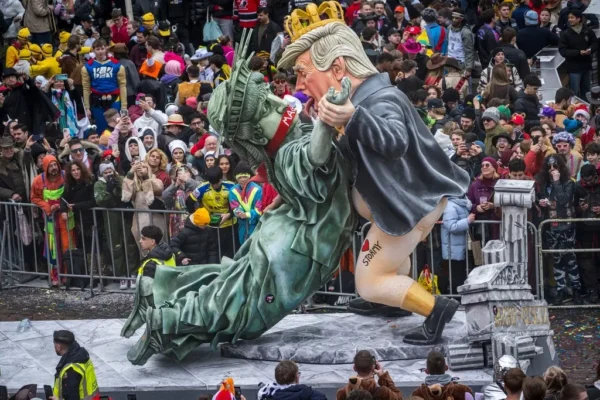 Donald Trump Jesus Christ Float 1