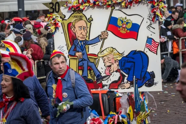 Donald Trump Jesus Christ Float 2