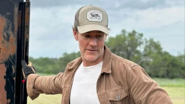 James Van Der Beek on his Texas Family Ranch