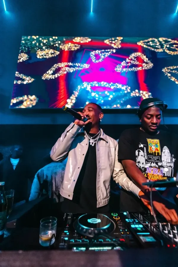 Jamie Foxx and Gunna All Star Weekend 9