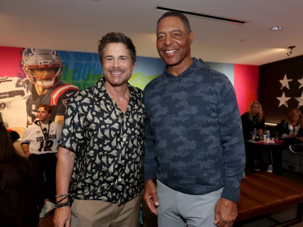Rob Lowe and Marcus Allen