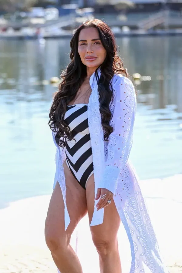 Taja Abitbol Stripe Swimwear 0