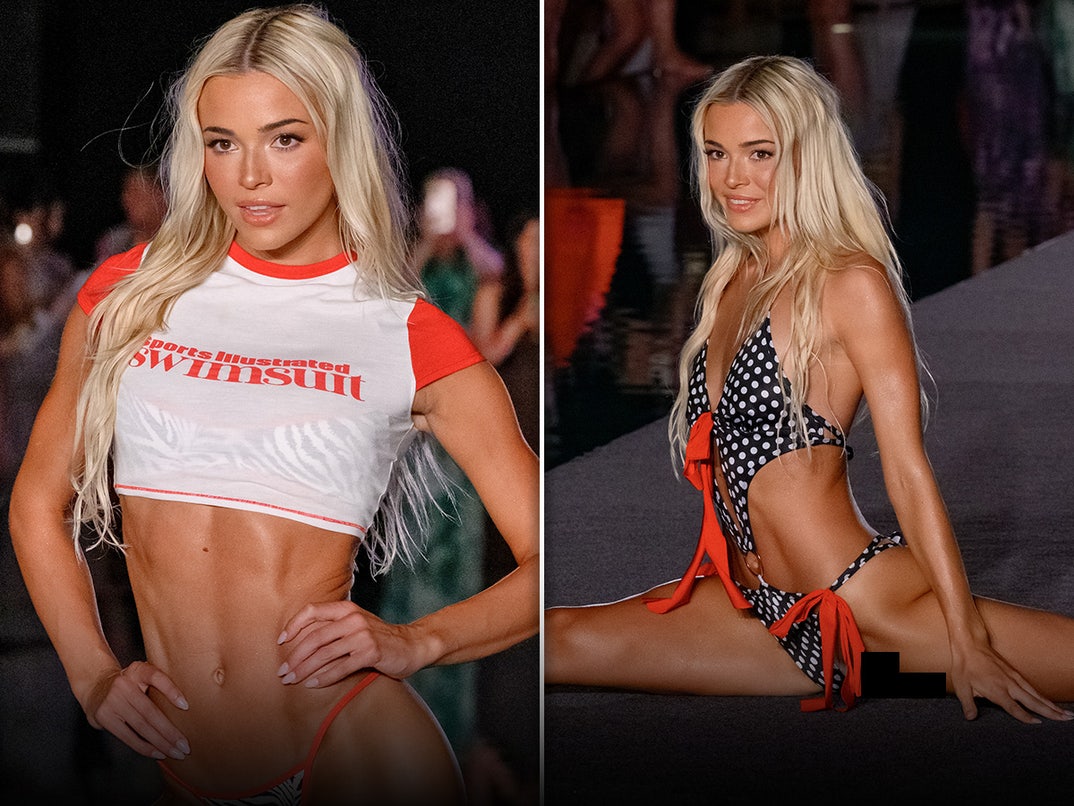 Livvy Dunne Struts her Stuff at the Sports Illustrated Swimsuit Runway Show
